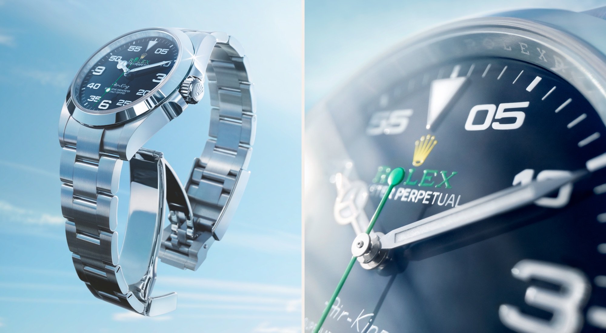 Montres Rolex Air-King - Goldfinger Saint-Barthélemy Montres Rolex Air-King - Goldfinger Saint-Barthélemy