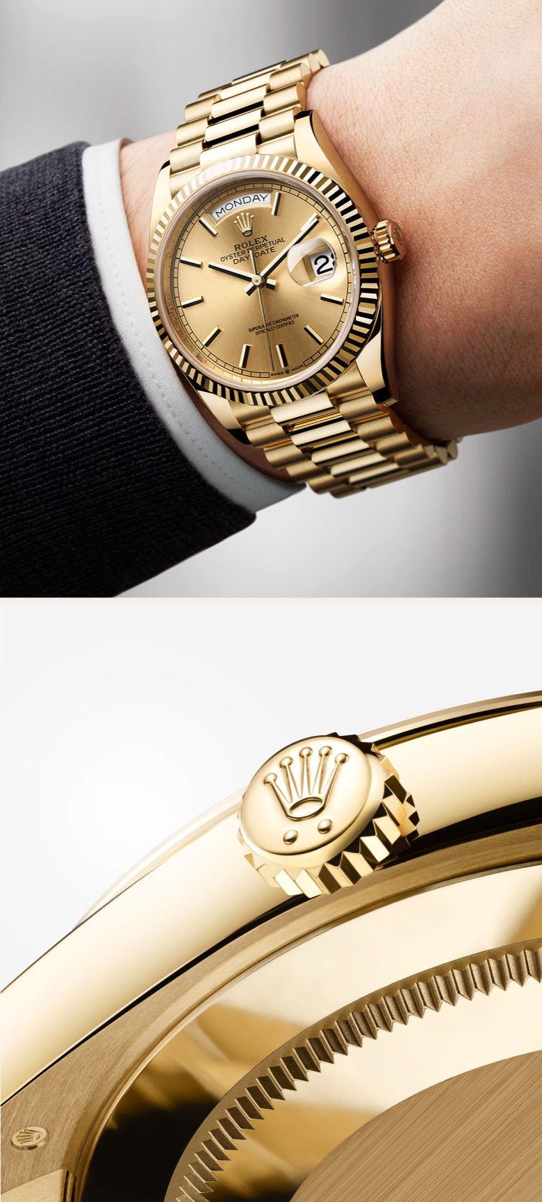 Montres Rolex Day-Date - Goldfinger Jewelry (St Barthélemy) Montres Rolex Day-Date - Goldfinger Jewelry (St Barthélemy)
