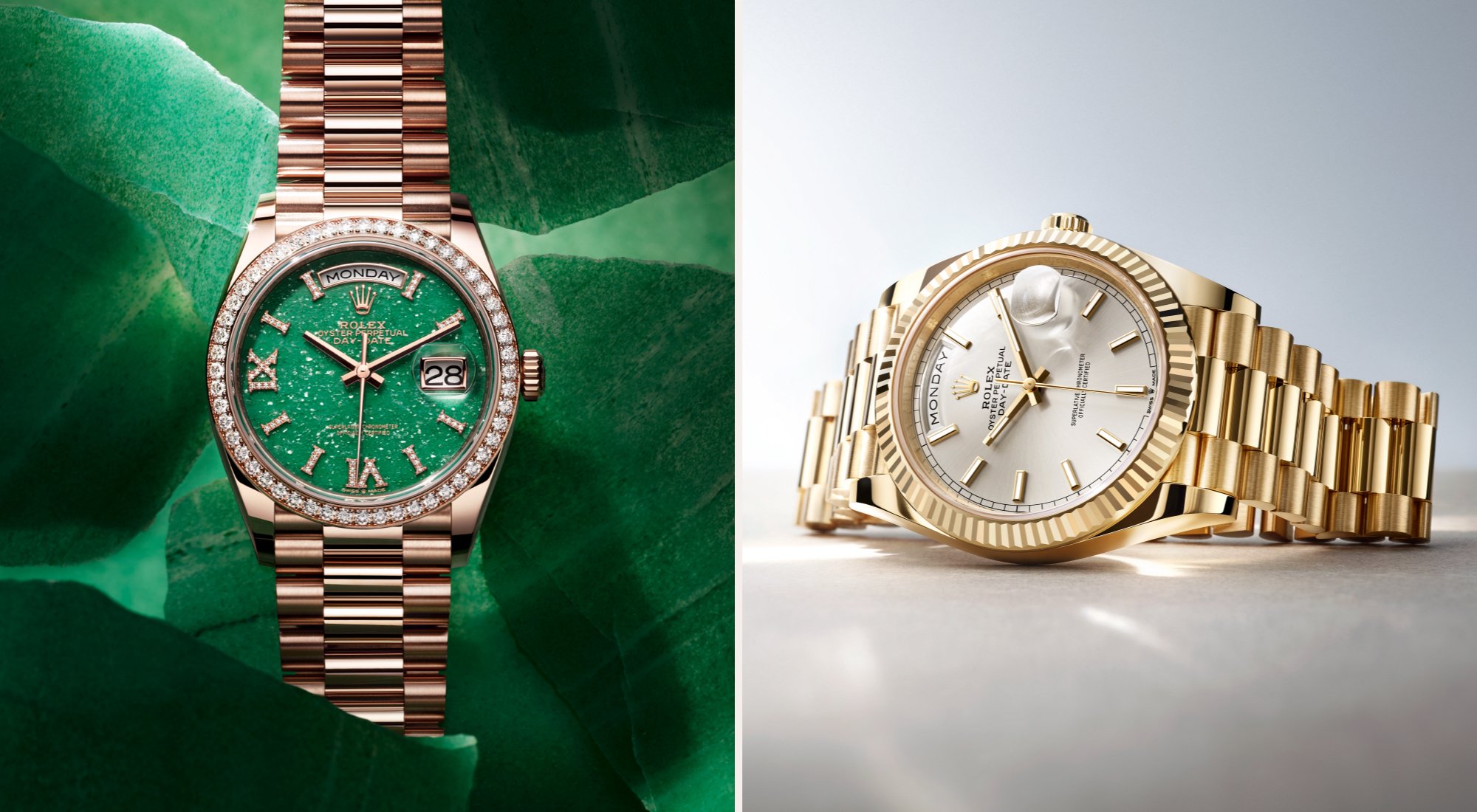 Montres Rolex Day-Date - Goldfinger Jewelry (St Barthélemy) Montres Rolex Day-Date - Goldfinger Jewelry (St Barthélemy)