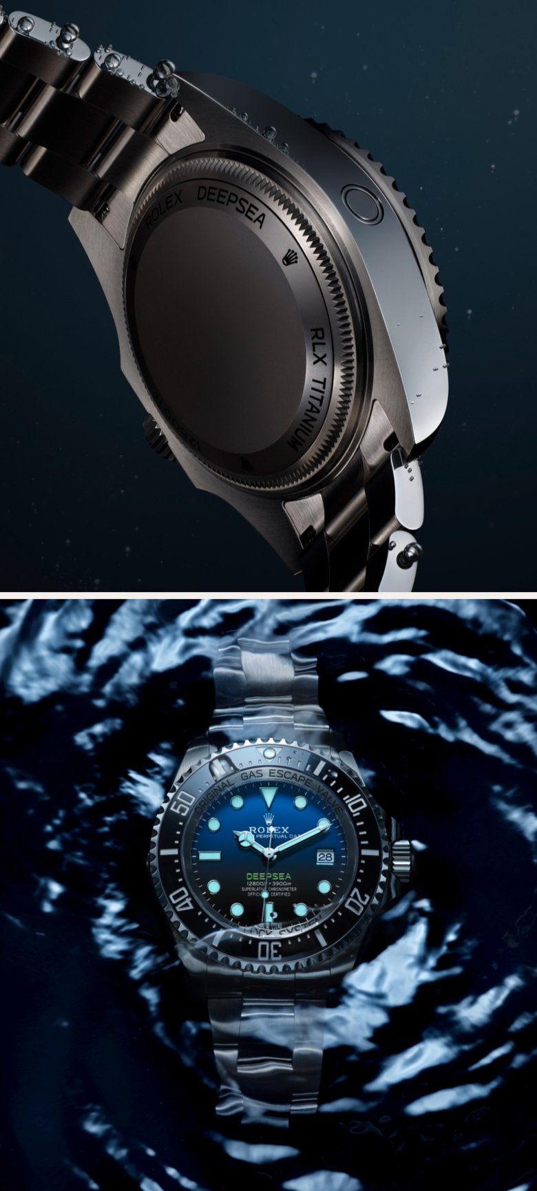 Rolex Deepsea watches - Goldfinger Rolex Deepsea watches