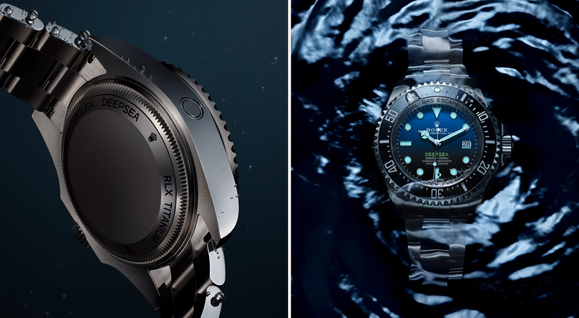 Rolex Deepsea watches - Goldfinger Rolex Deepsea watches