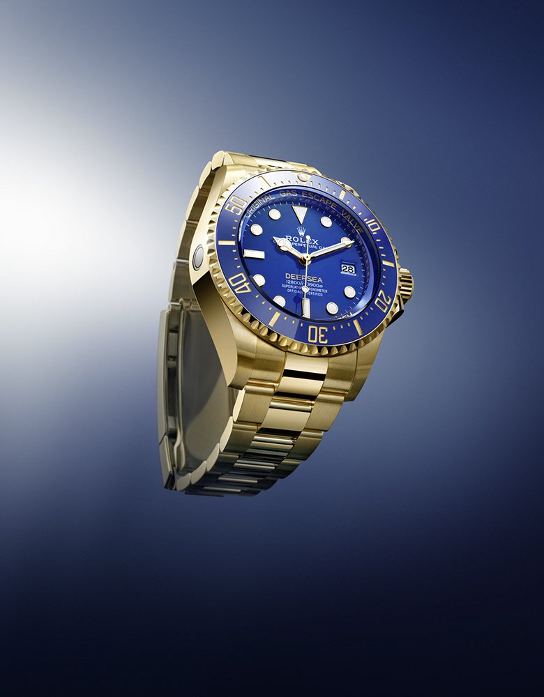 Rolex Deepsea watches - Goldfinger Rolex Deepsea watches