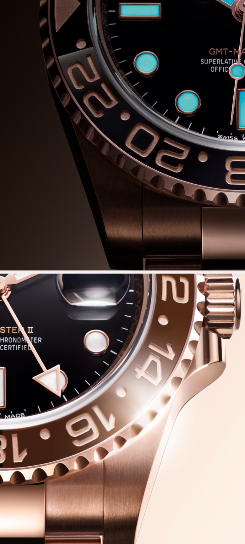Montres Rolex GMT‑Master II - Goldfinger Saint-Barthélemy Montres Rolex GMT‑Master II - Goldfinger Saint-Barthélemy