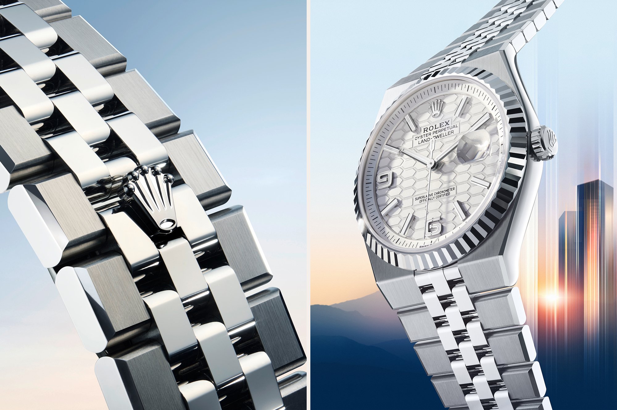 Montres Rolex Land-Dweller - Goldfinger Montres Rolex Land-Dweller - Goldfinger