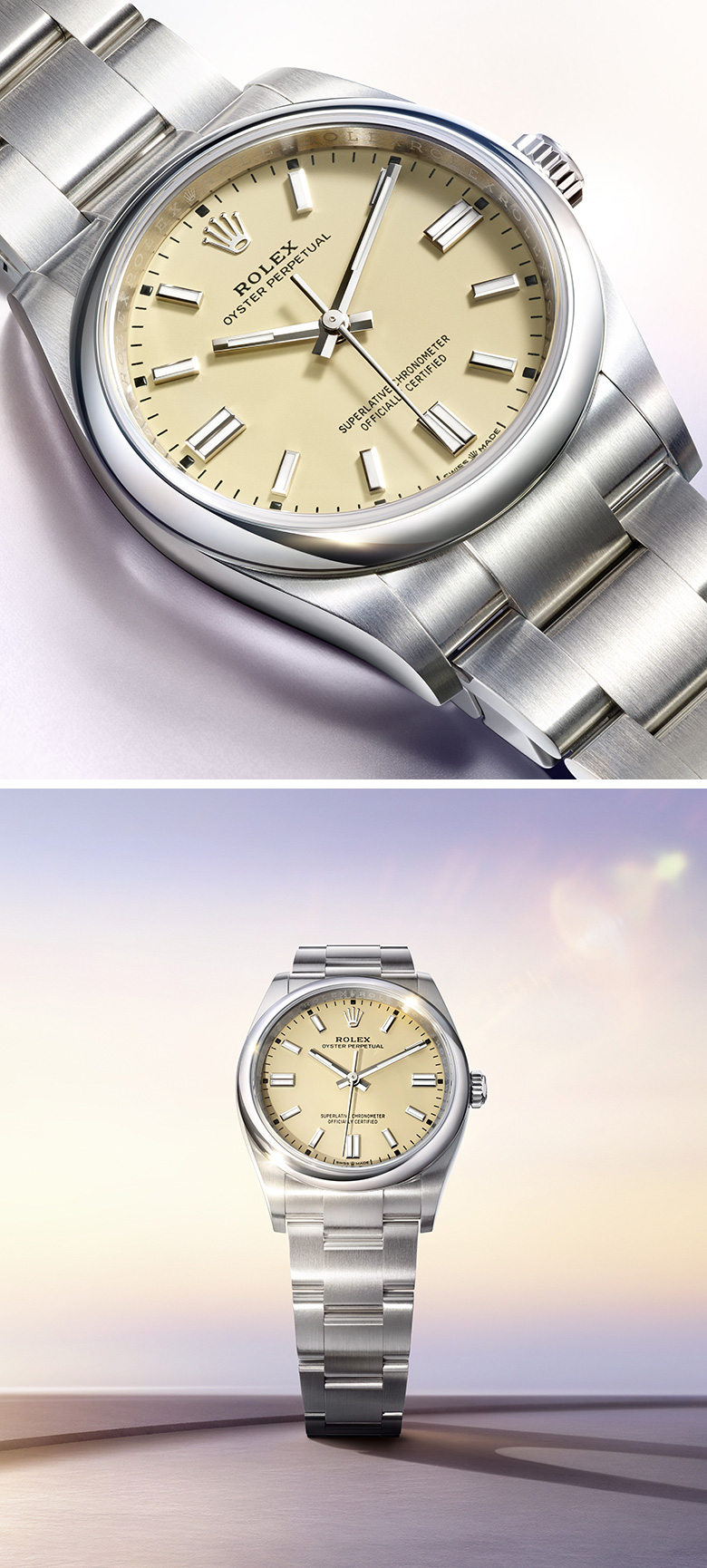 Montres Rolex Oyster Perpetual - Goldfinger Saint-Barthélemy Montres Rolex Oyster Perpetual - Goldfinger Saint-Barthélemy