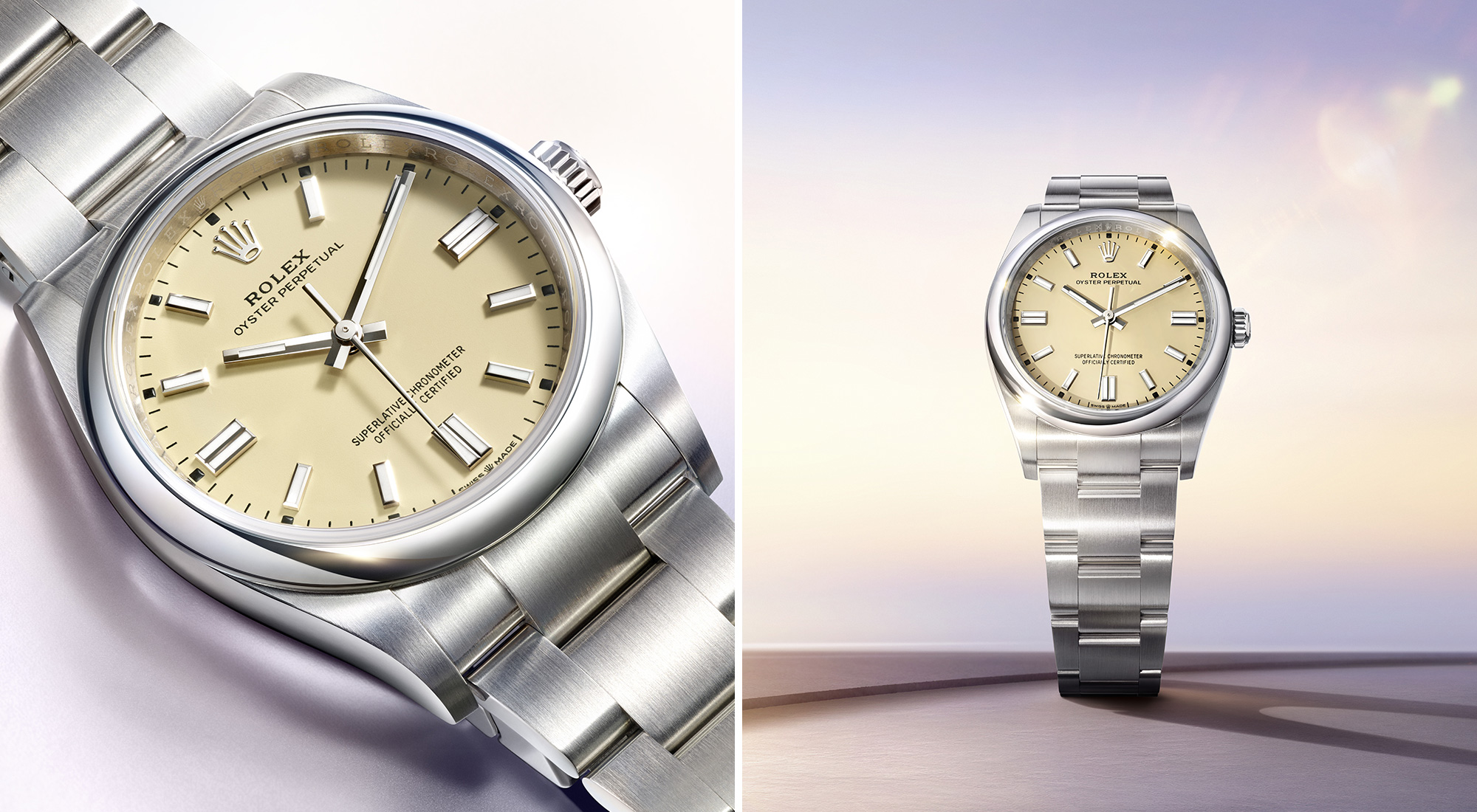 Montres Rolex Oyster Perpetual - Goldfinger Saint-Barthélemy Montres Rolex Oyster Perpetual - Goldfinger Saint-Barthélemy