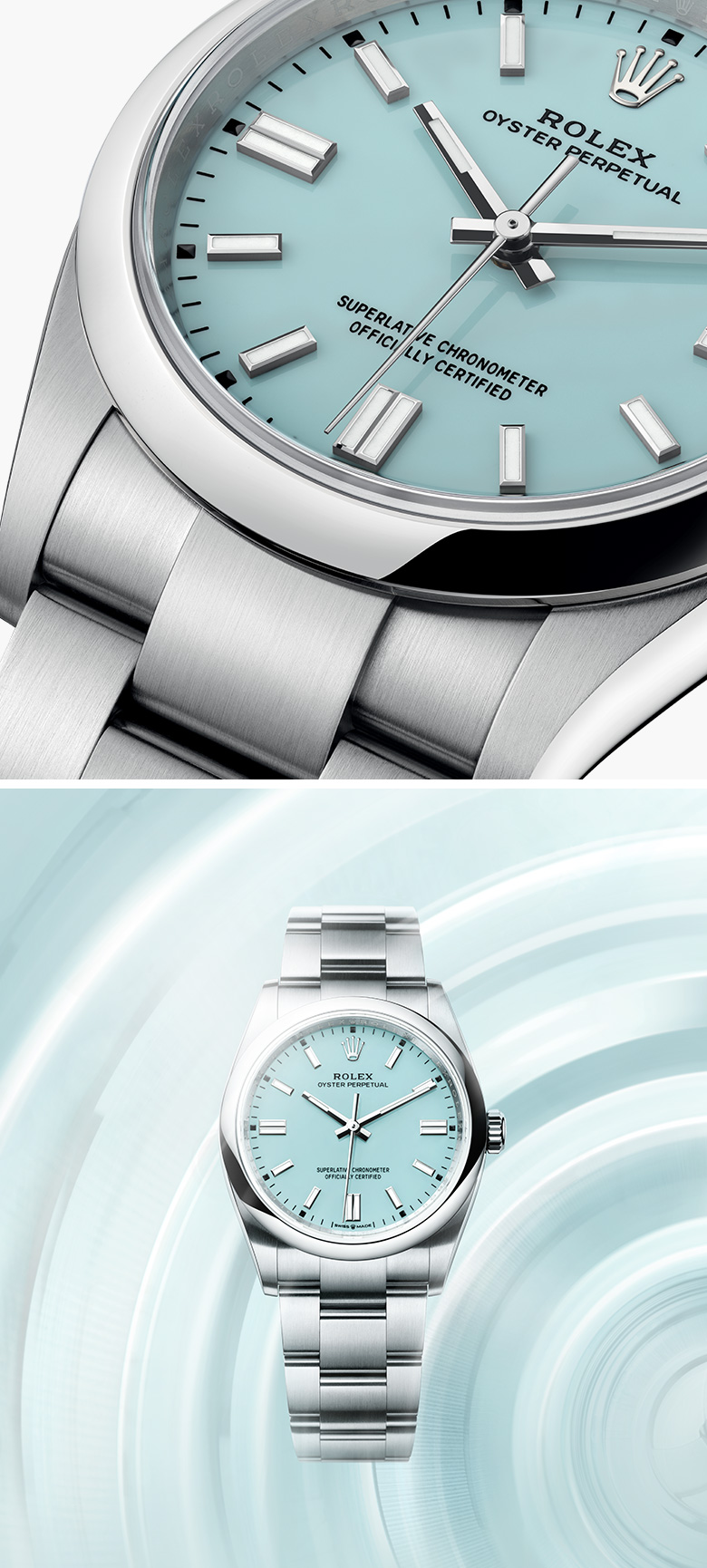 Montres Rolex Oyster Perpetual - Goldfinger Saint-Barthélemy Montres Rolex Oyster Perpetual - Goldfinger Saint-Barthélemy