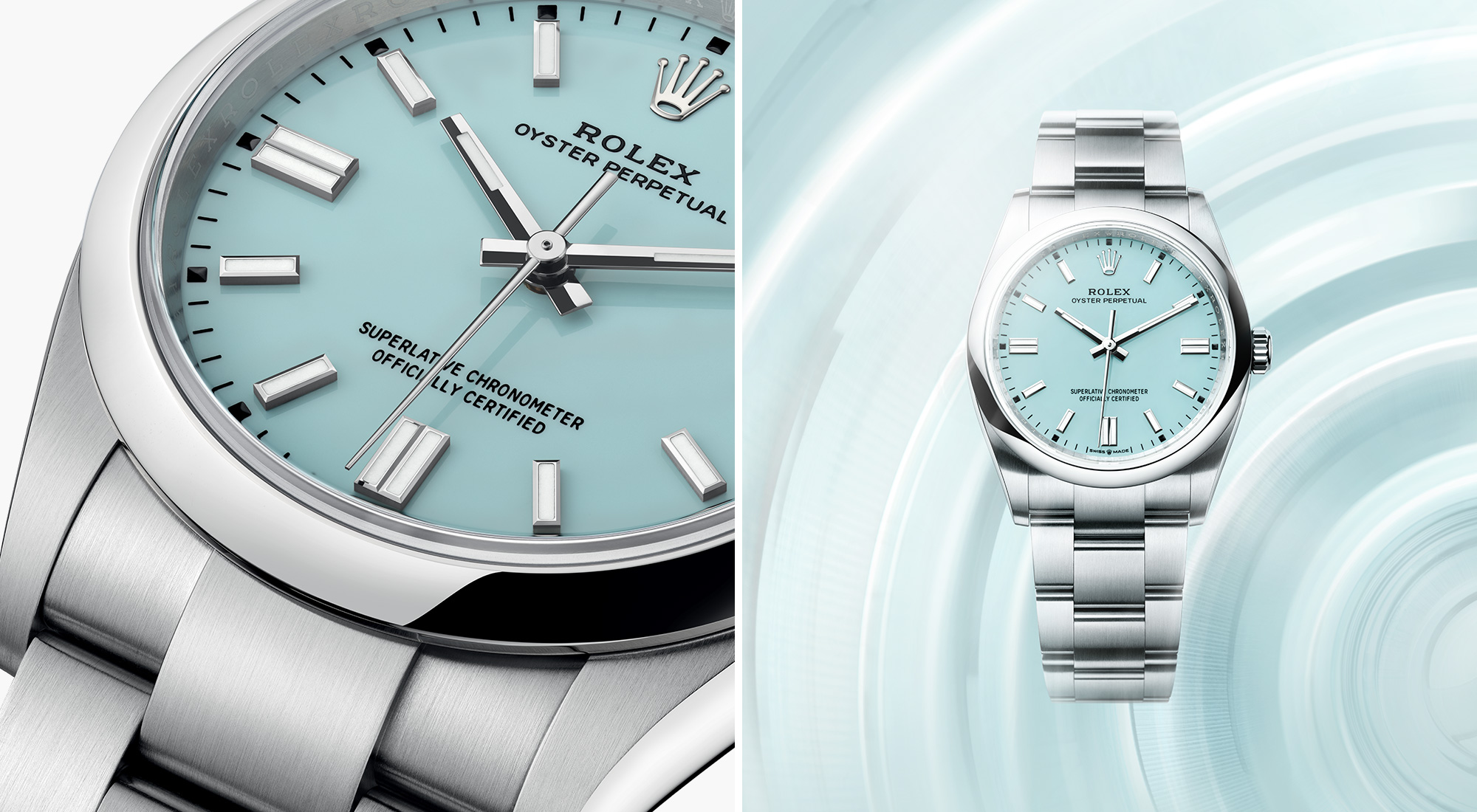 Montres Rolex Oyster Perpetual - Goldfinger Saint-Barthélemy Montres Rolex Oyster Perpetual - Goldfinger Saint-Barthélemy