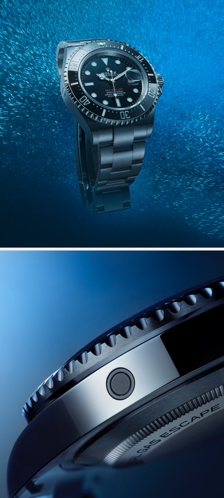 Rolex Sea-Dweller watches - Goldfinger Rolex Sea-Dweller watches