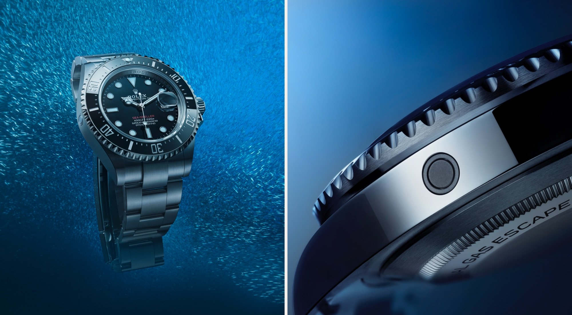 Rolex Sea-Dweller watches - Goldfinger Rolex Sea-Dweller watches