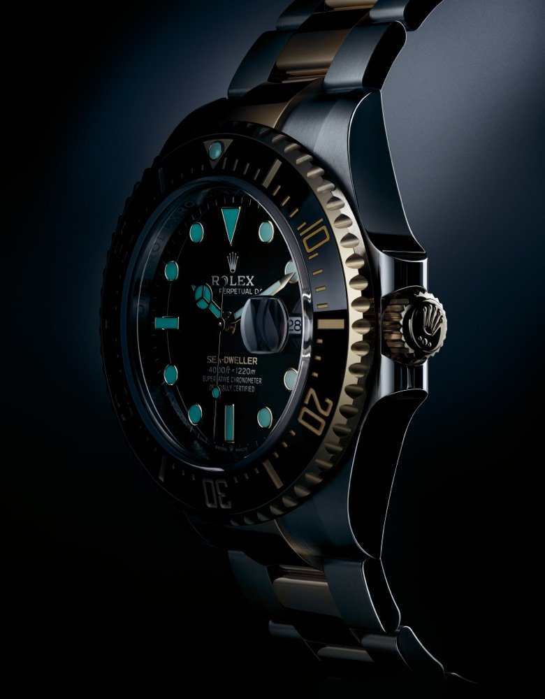 Rolex Sea-Dweller watches - Goldfinger Rolex Sea-Dweller watches