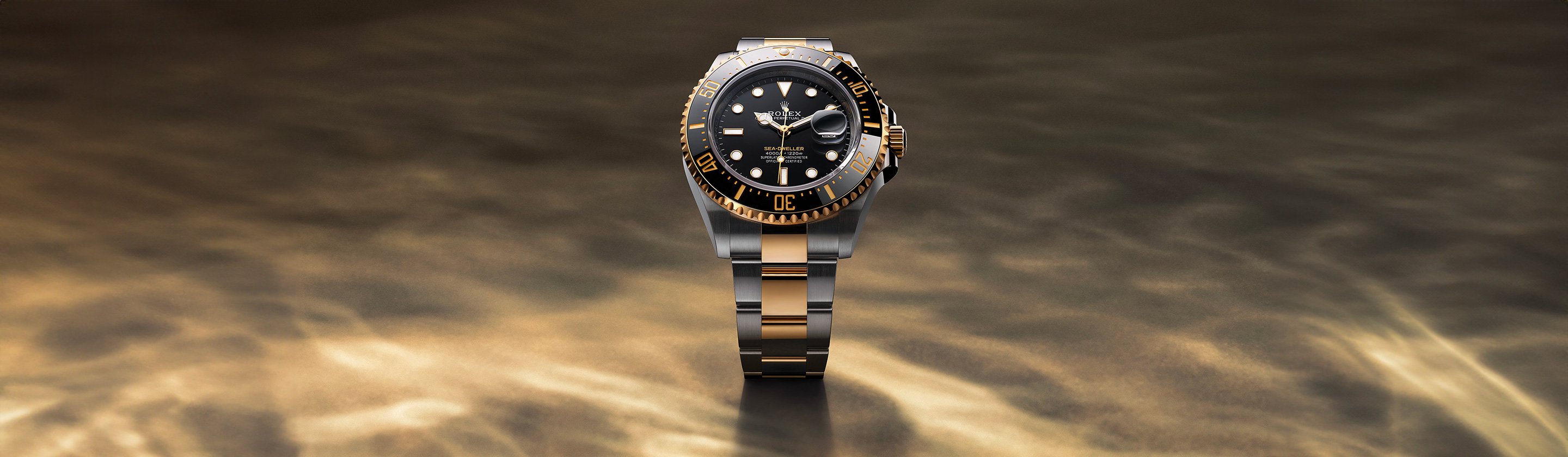 Rolex Sea-Dweller watches - Goldfinger Rolex Sea-Dweller watches