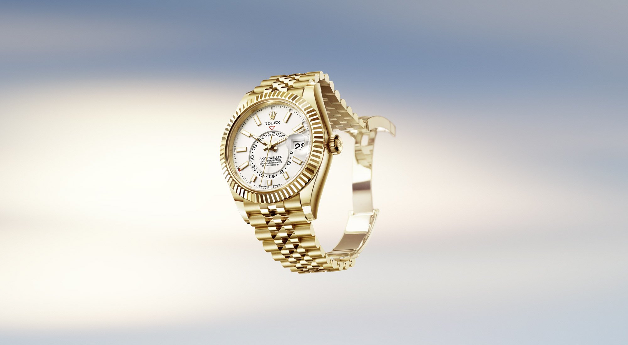Montres Rolex Sky-Dweller - Goldfinger Saint-Barthélemy (Antilles) Montres Rolex Sky-Dweller - Goldfinger Saint-Barthélemy (Antilles)