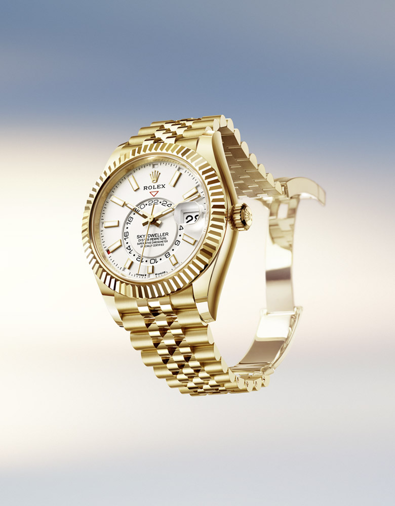 Montres Rolex Sky-Dweller - Goldfinger Saint-Barthélemy (Antilles) Montres Rolex Sky-Dweller - Goldfinger Saint-Barthélemy (Antilles)