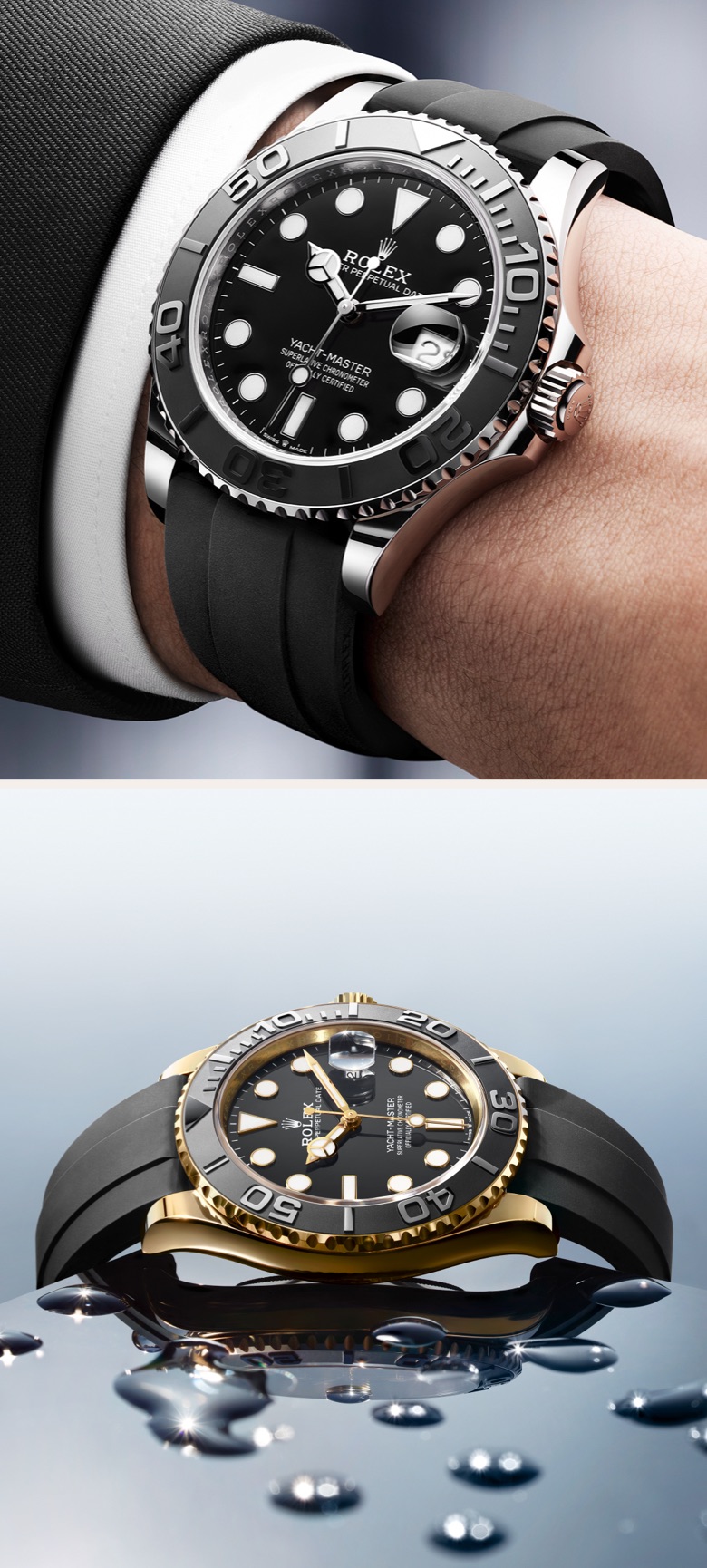 Montres Rolex Yacht-Master - Goldfinger Saint-Barthélemy Montres Rolex Yacht-Master - Goldfinger Saint-Barthélemy