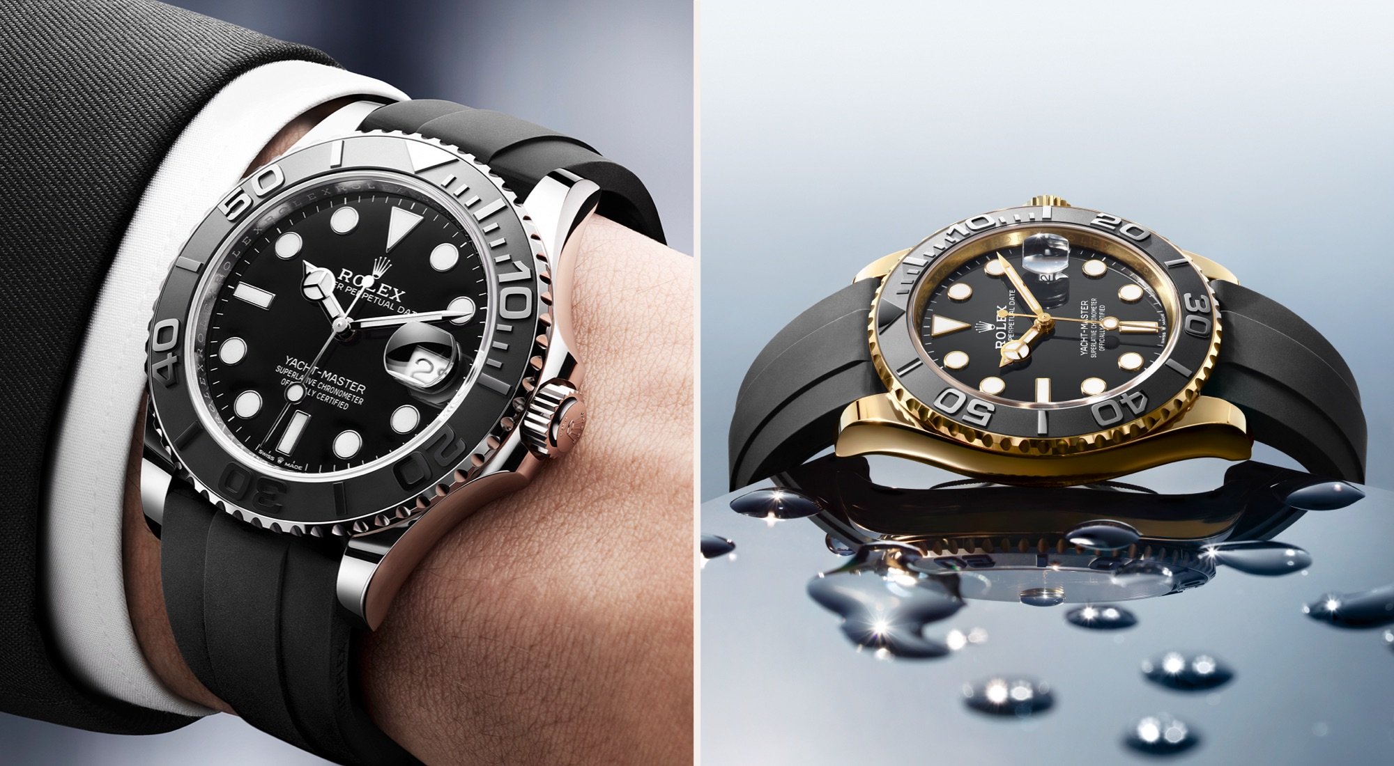 Montres Rolex Yacht-Master - Goldfinger Saint-Barthélemy Montres Rolex Yacht-Master - Goldfinger Saint-Barthélemy