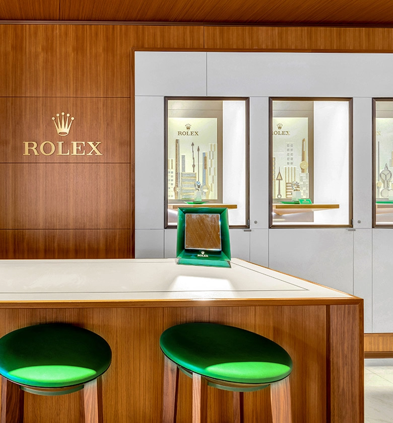 Rolex boutique showroom in Saint-Barthélemy - Goldfinger Rolex boutique showroom in Saint-Barthélemy - Goldfinger