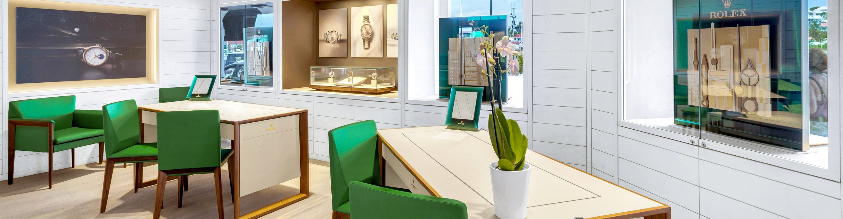 Rolex boutique le showroom à Saint-Barthélemy - Goldfinger Rolex boutique le showroom à Saint-Barthélemy - Goldfinger