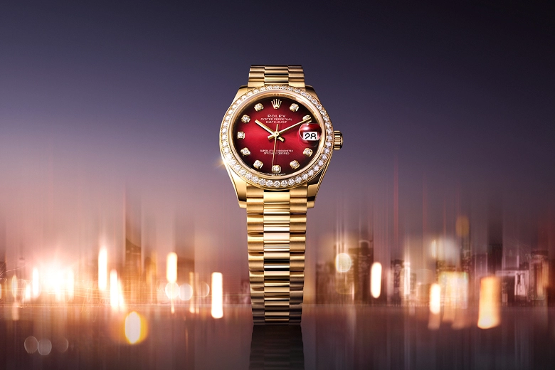 Montres Rolex Datejust - Goldfinger Saint-Barthélemy