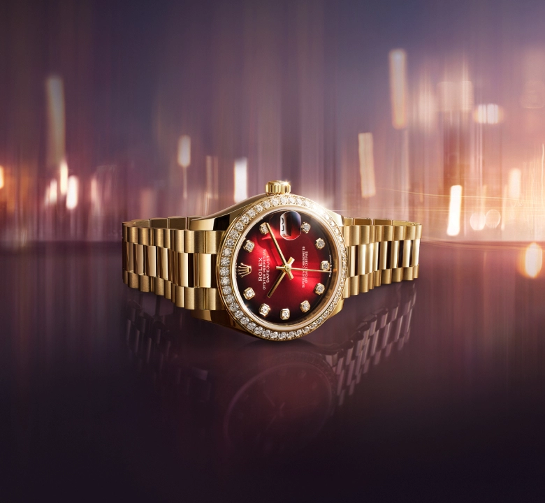 Montres Rolex Datejust - Goldfinger Saint-Barthélemy