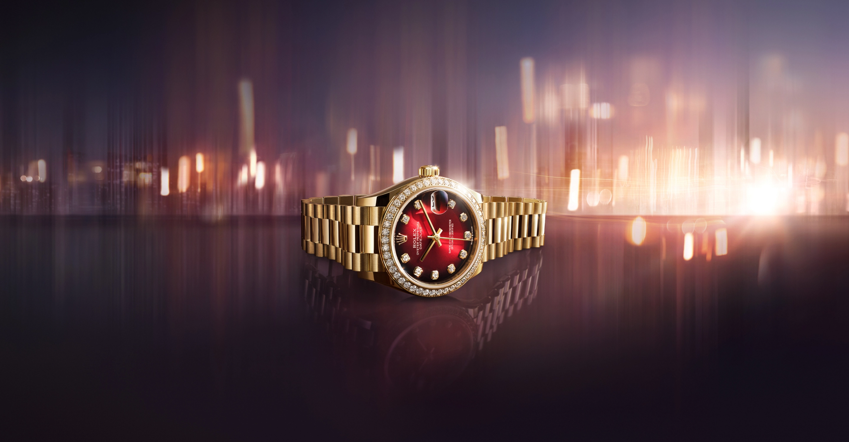Montres Rolex Datejust - Goldfinger Saint-Barthélemy