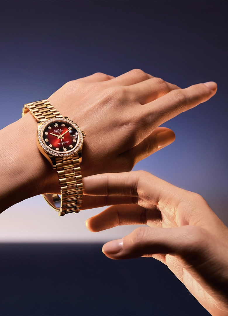 Montres Rolex Datejust - Goldfinger Saint-Barthélemy