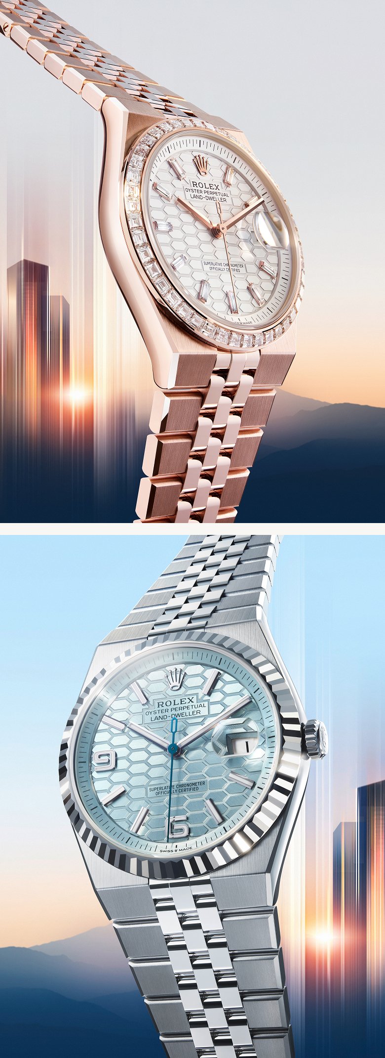 Montres Rolex Land-Dweller - Goldfinger Saint-Barthélemy Montres Rolex Land-Dweller - Goldfinger Saint-Barthélemy