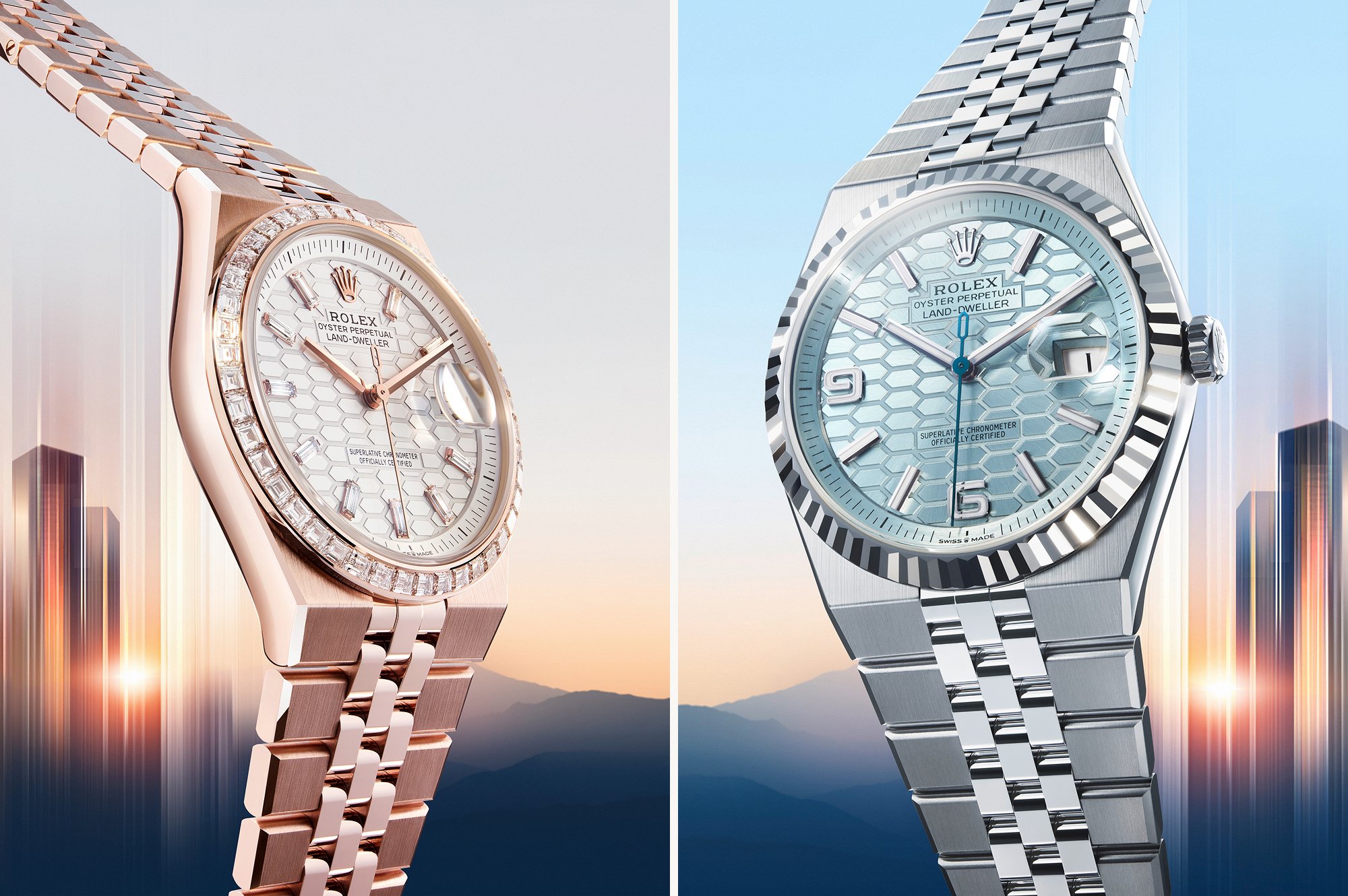Montres Rolex Land-Dweller - Goldfinger Saint-Barthélemy Montres Rolex Land-Dweller - Goldfinger Saint-Barthélemy