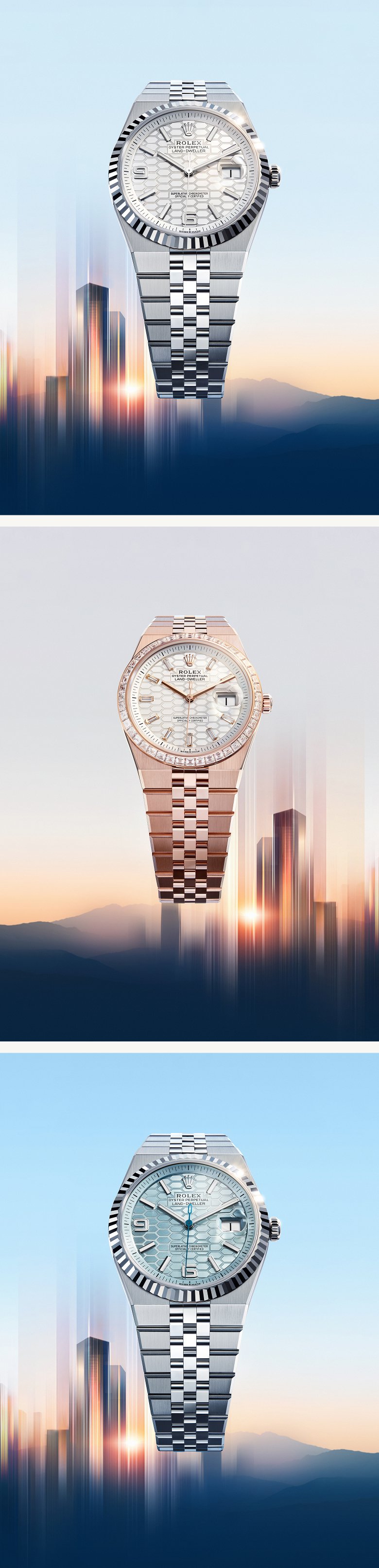 Montres Rolex Land-Dweller - Goldfinger Saint-Barthélemy Montres Rolex Land-Dweller - Goldfinger Saint-Barthélemy
