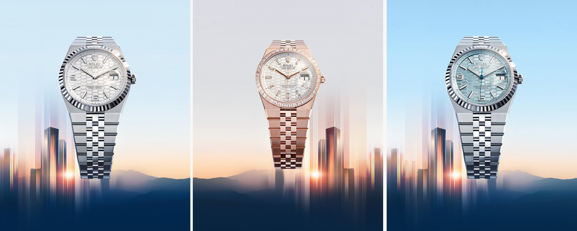 Montres Rolex Land-Dweller - Goldfinger Saint-Barthélemy Montres Rolex Land-Dweller - Goldfinger Saint-Barthélemy