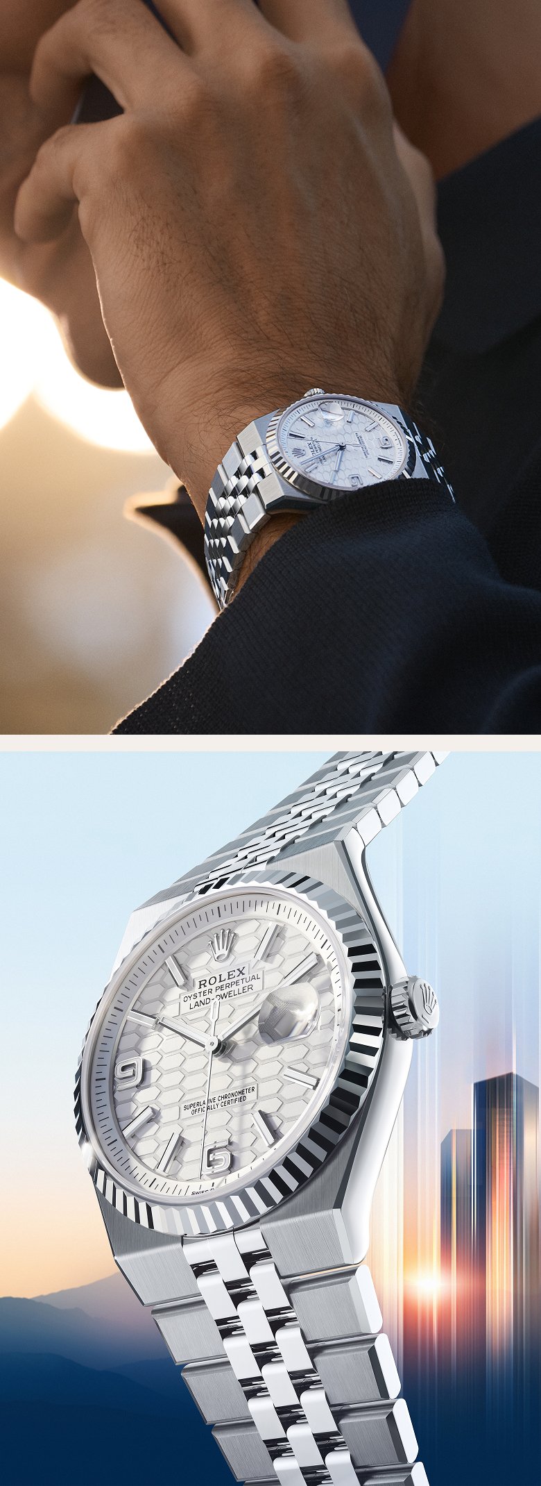 Montres Rolex Land-Dweller - Goldfinger Saint-Barthélemy Montres Rolex Land-Dweller - Goldfinger Saint-Barthélemy